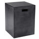 Castor 18 X 13.75 inch Black Outdoor End Table